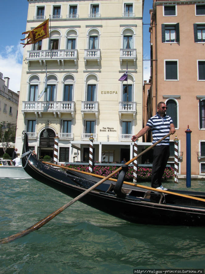 Прогулка на гондоле Венеция, Италия