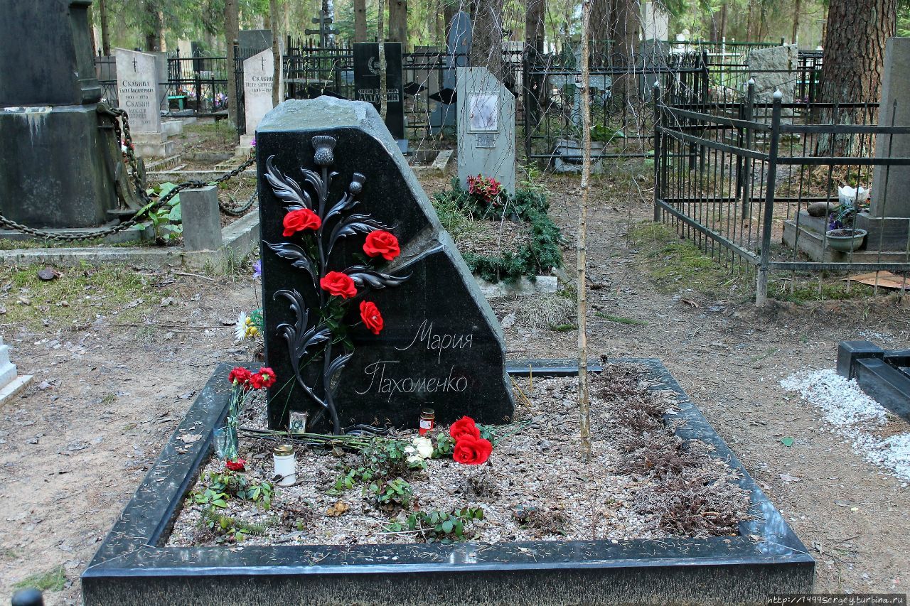 Кладбище в Комарово #3 Чтобы помнили: Мария Пахоменко и др.