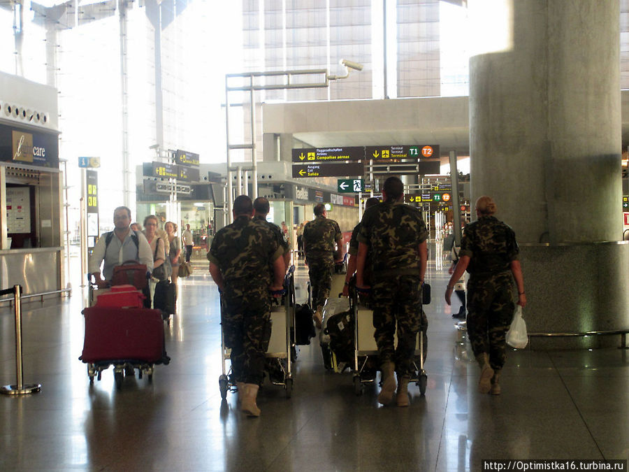 Аэропорт Малаги и как из него добраться до нужного курорта Малага, Испания