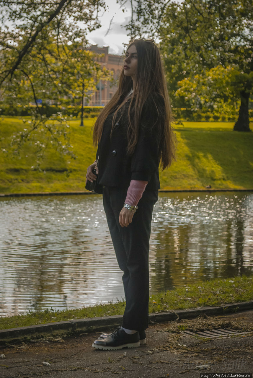 В парке у бастионной горки в минувшие выходные Рига, Латвия
