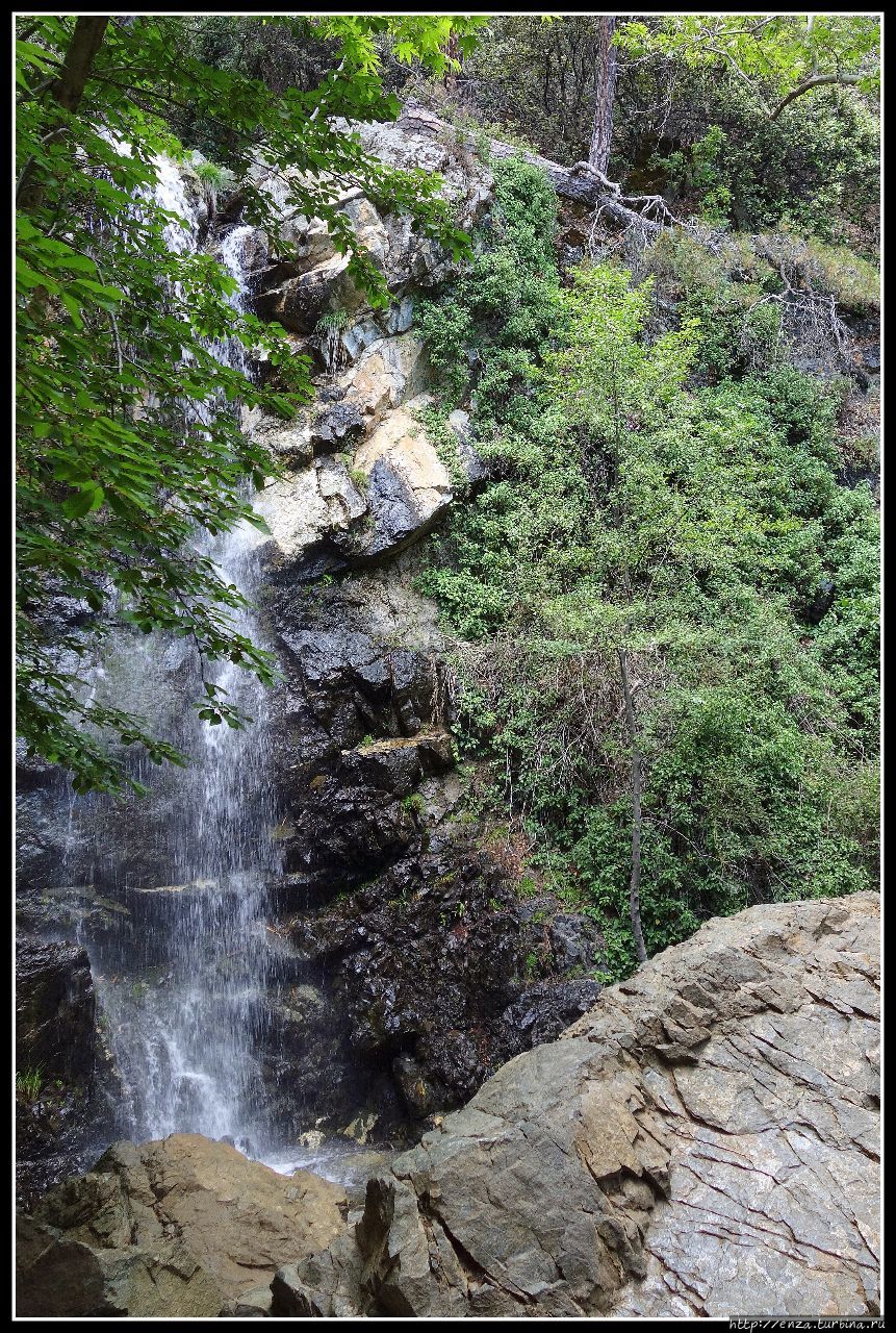 Водопад Каледония. Туда и обратно Горы Троодос, Кипр