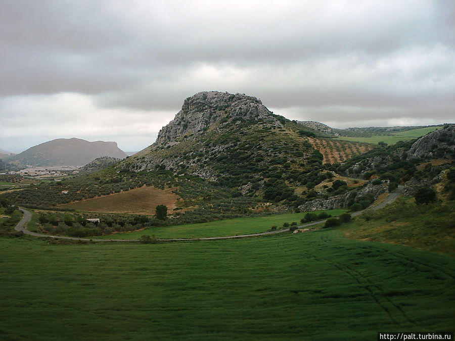 Дорога в Ронду Андалусия, Испания Дорога в Ронду Андалусия, Испания