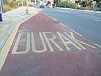 Так в Турции и на Кипре обозначают автобусную остановку.