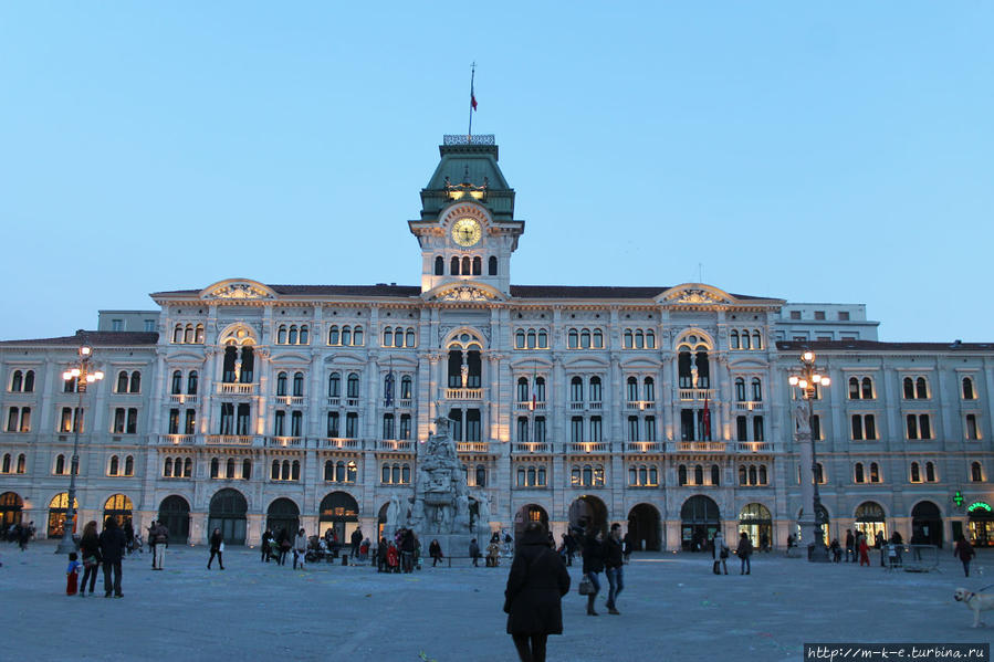 Площадь Единства Италии Триест, Италия Площадь Единства Италии Триест, Италия