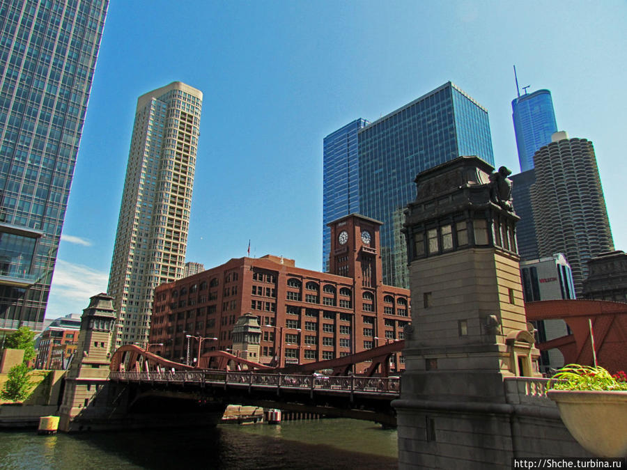 Прогулка вдоль реки в джунглях...бетонных. Chicago Riverwalk Чикаго, CША