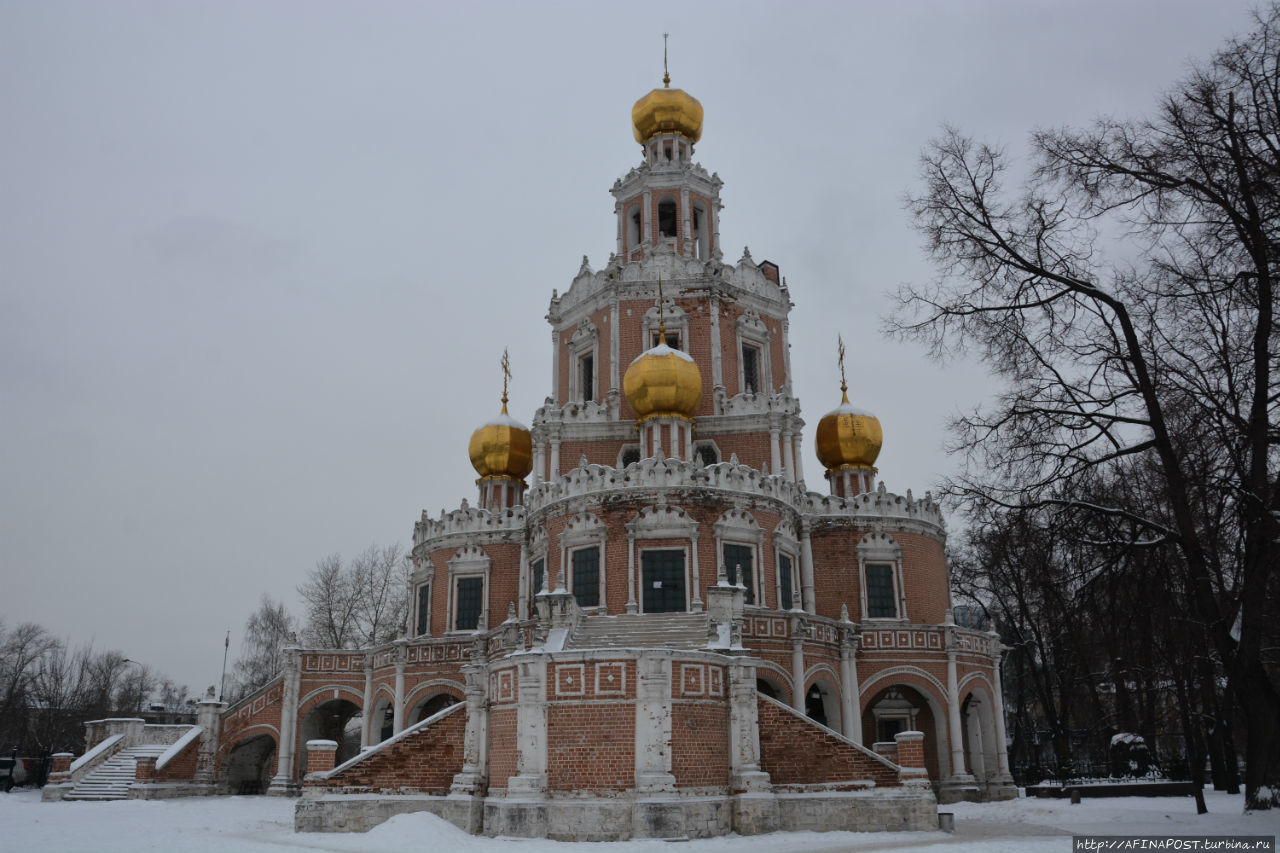 Святая Русь. Храм Покрова Пресвятой Богородицы в Филях Москва, Россия