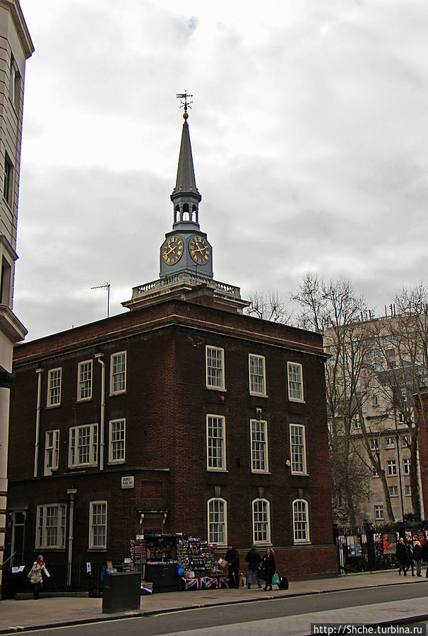 Церковь св. Джеймса (Сейнт Джеймсс Черч Пиккадилли) Лондон, Великобритания