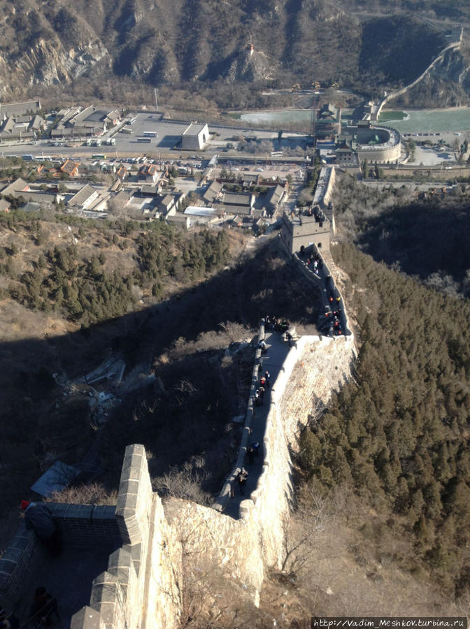Восхождение на Великую Китайскую стену. Пекин, Китай