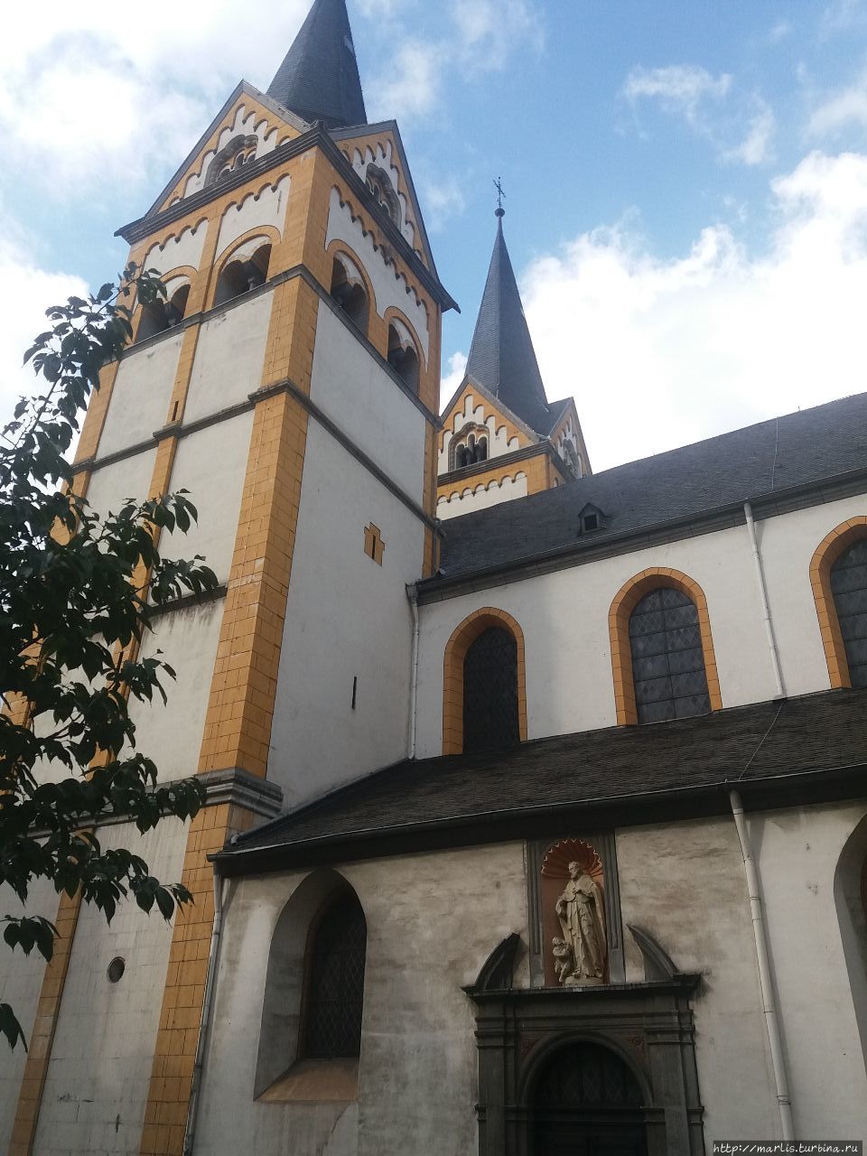 Флоринсмаркт — площадь трех религий Кобленц, Германия