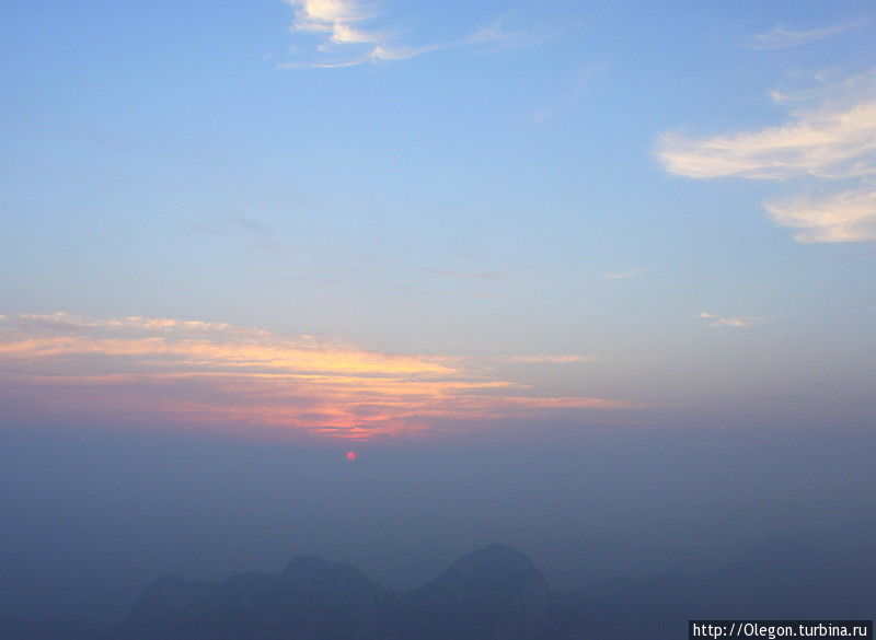Гора Хуа Хуашань, Китай