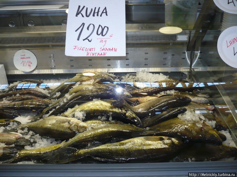 Крытый рыбный рынок Куопио, Финляндия