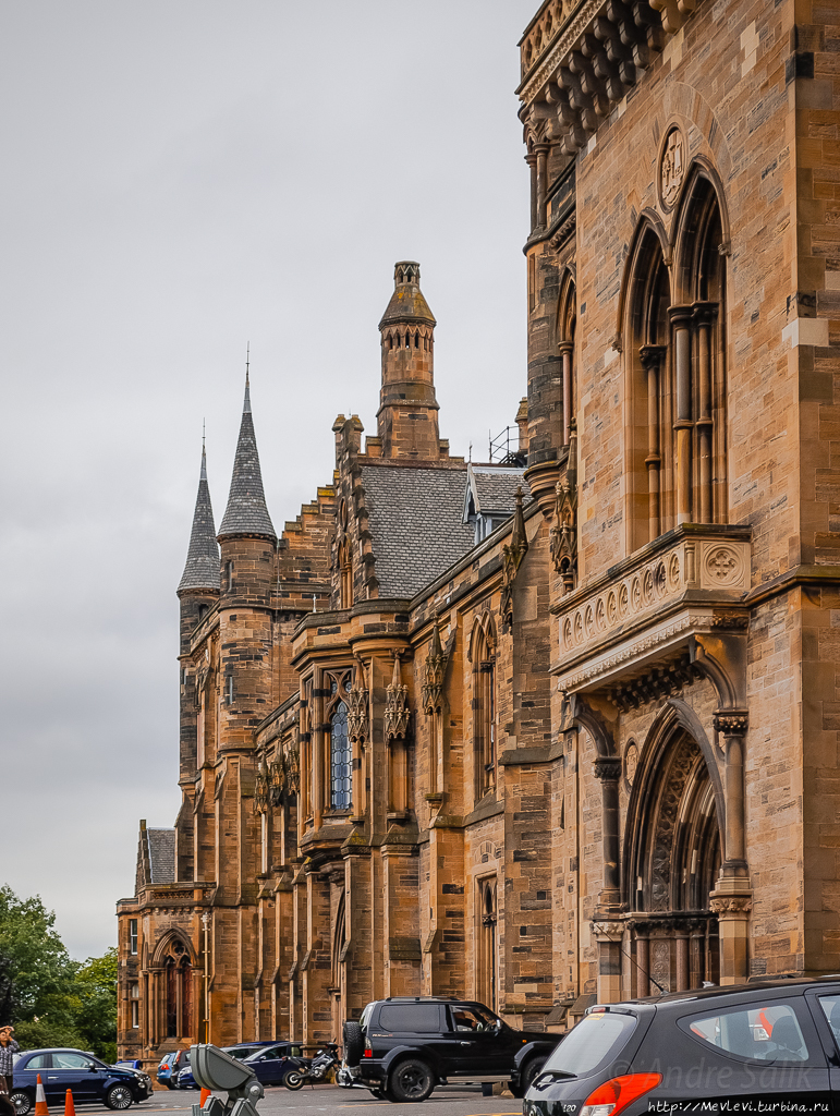 Крупнейший университет в Шотландии. Глазго, Великобритания