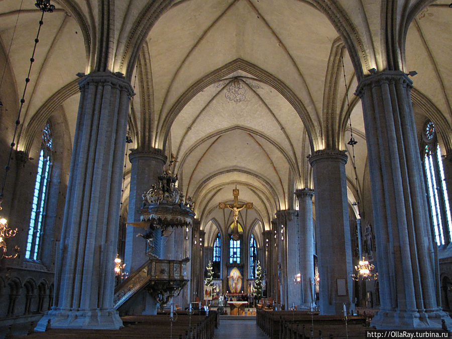 Внутри собора. Линчёпинг, Швеция