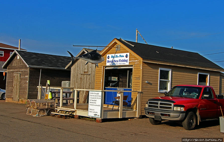 Стенхоуп — еще одна популярная деревенька с seefood-бистро Стэнхоуп, Канада