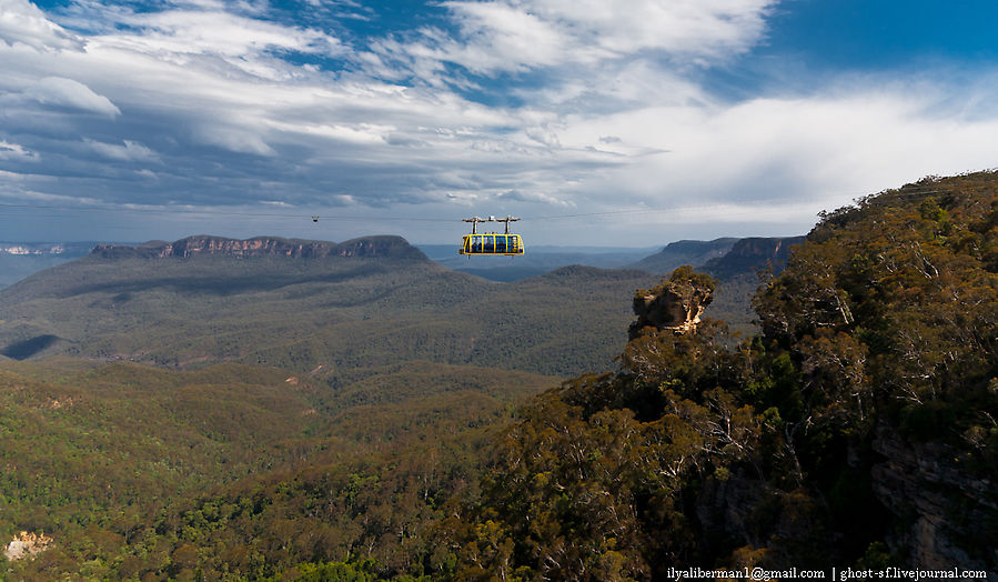 Blue mountains легенда о трех сестрах Блу-Маунтинс Национальный Парк, Австралия