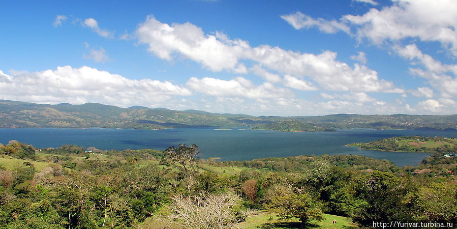 Искусственное озеро Ареналь Аренал, Коста-Рика