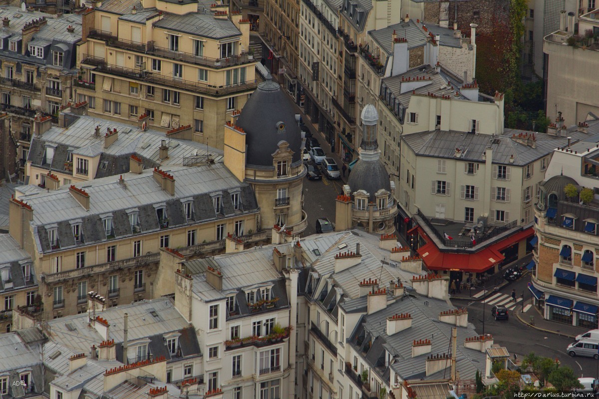 Париж — Виды с Эйфелевой башни (3-й этаж, крупные планы) Париж, Франция
