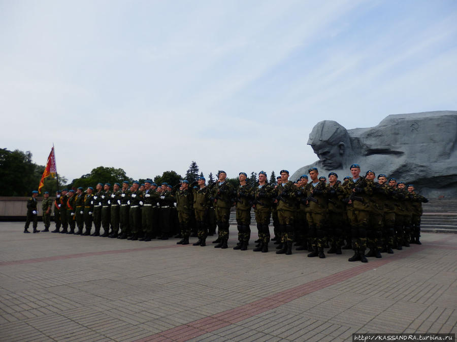 День независимости в Брестской крепости Брест, Беларусь