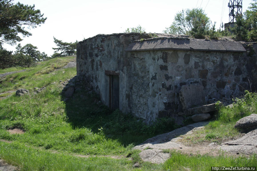 Старинный финский сарай Остров Гогланд, Россия