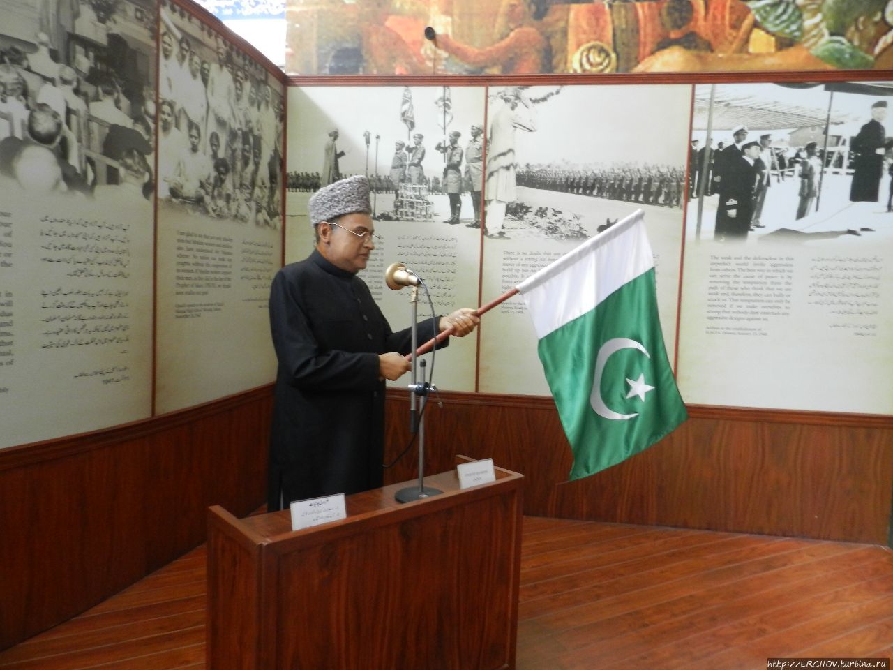 Пакистан.Ч-14. Первез Мушарраф и музей Пакистанский Монумент Исламабад, Пакистан