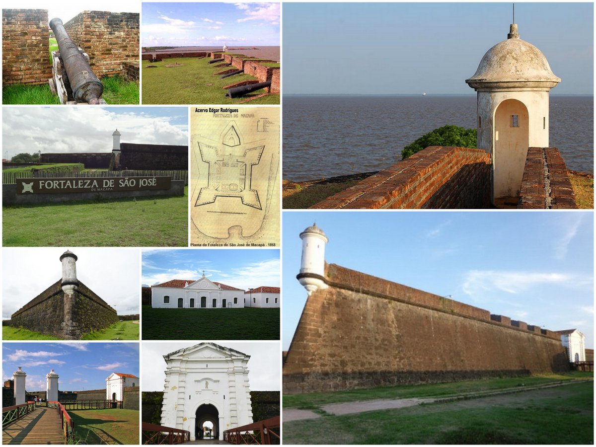 Крепость Сан-Жозе / Fortaleza de São José de Macapá