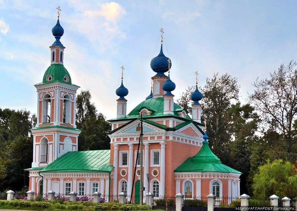 Церковь Царевича Димитрия на Поле Углич, Россия