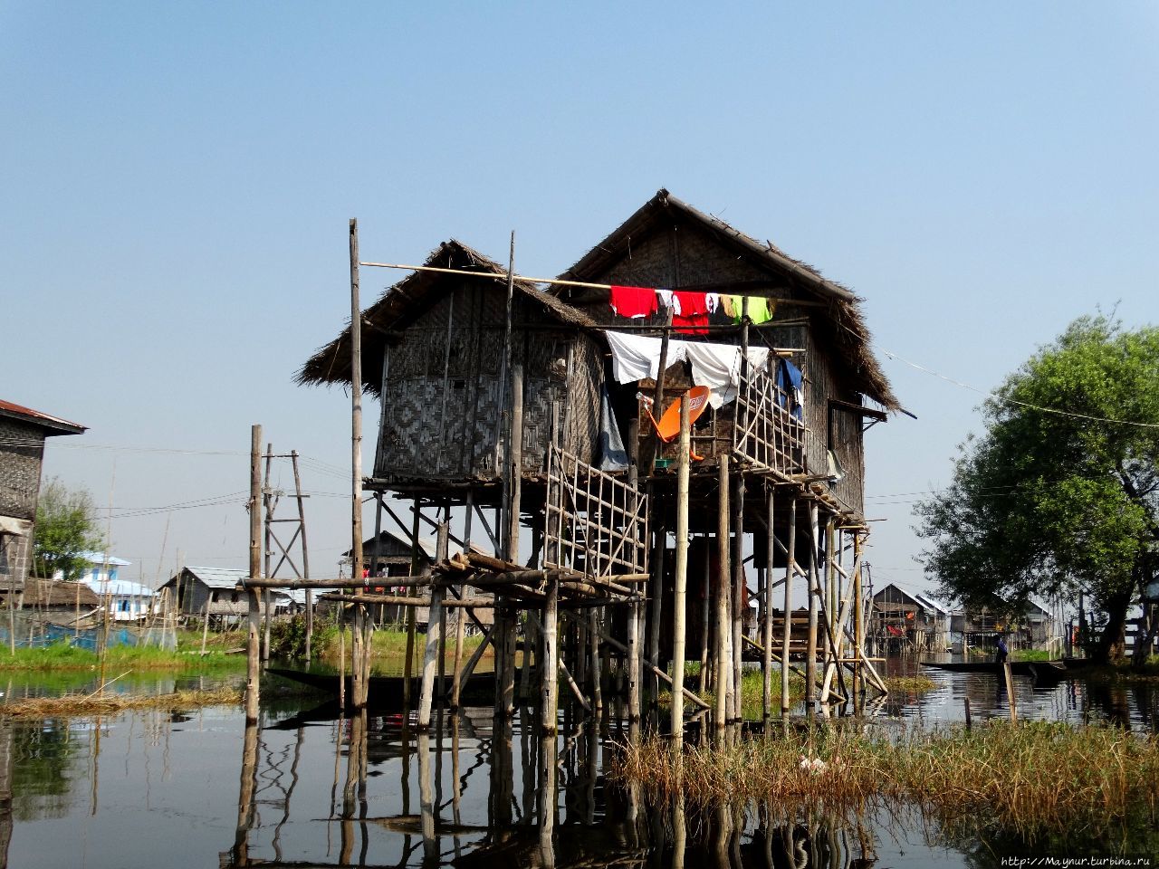 Мьянма. Озеро Инле Ньяунг-Шве, Мьянма