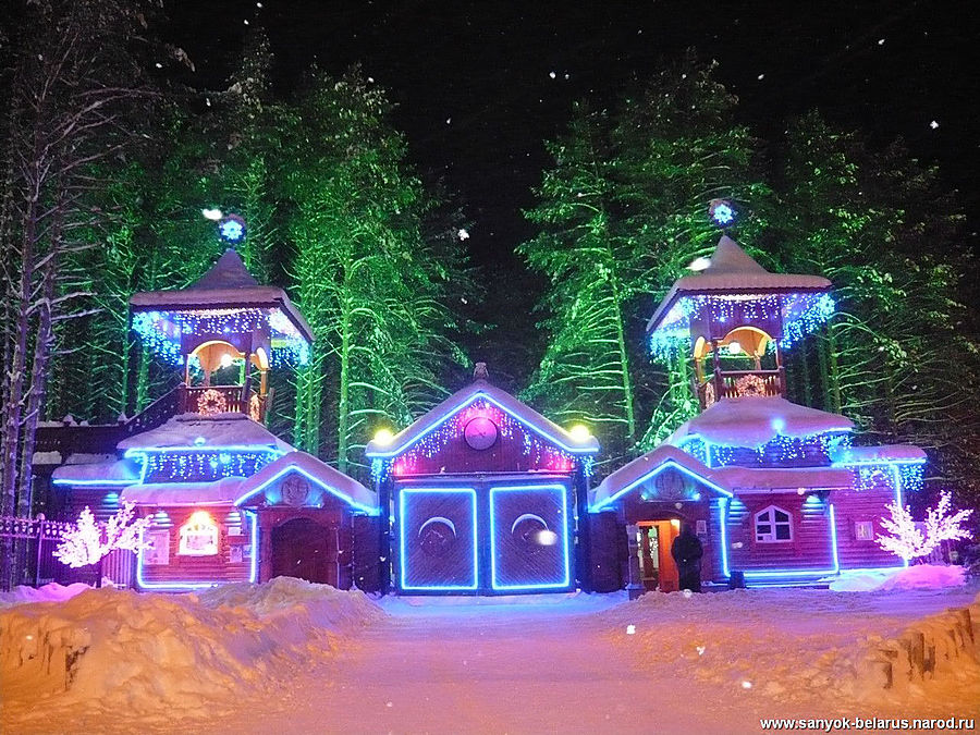 Новый Год на вотчине Деда Мороза в Великом У́стюге Великий Устюг, Россия