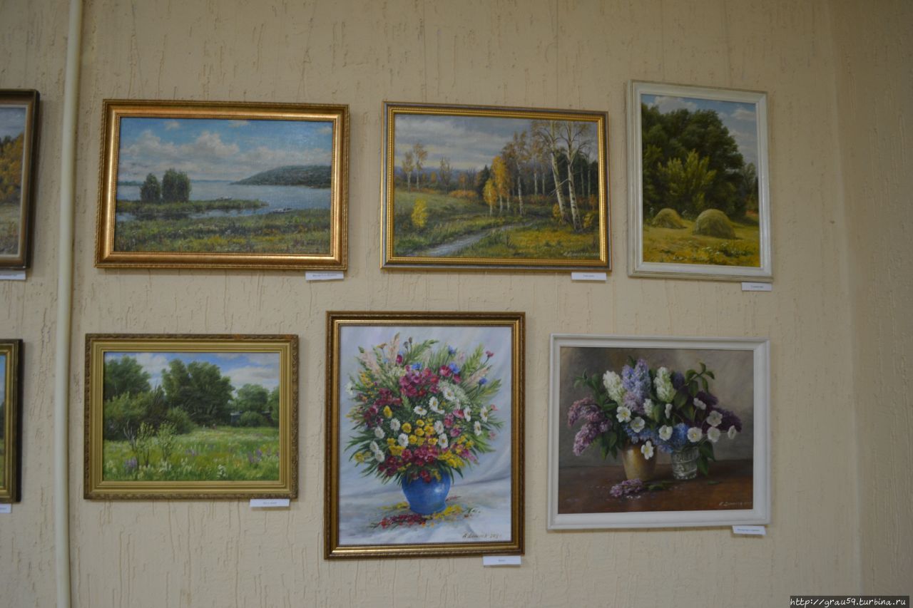 Выставка картин художника Александра Александровича Данилова Саратов, Россия