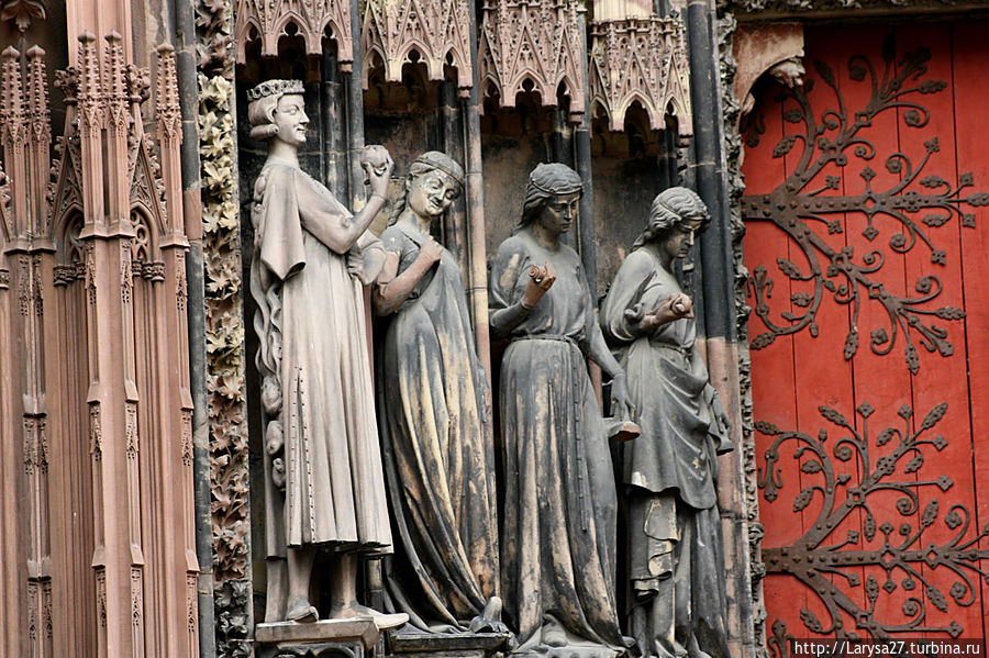 Население Страсбургского собора