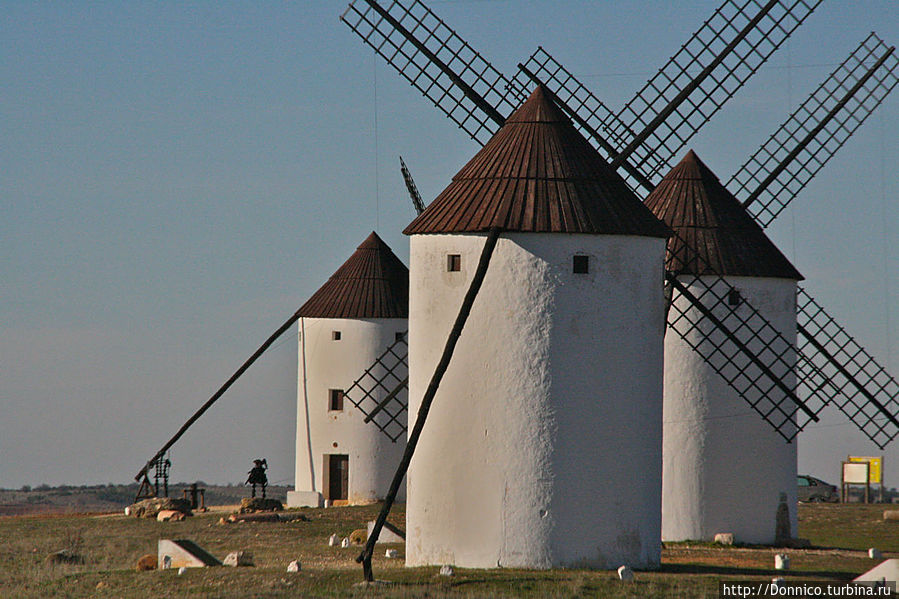 Еще остались мельницы в Испании Мота-дель-Куэрво, Испания