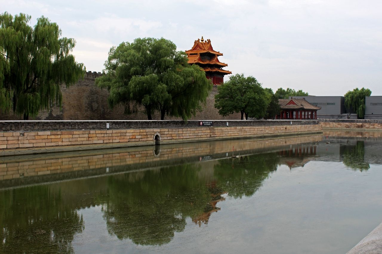 Forbidden City in Beijing (UNESCO # 439), around and above