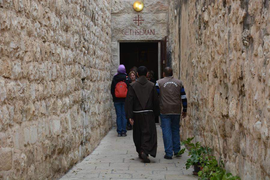 Гефсимания. Пещера Предательства Иерусалим, Израиль