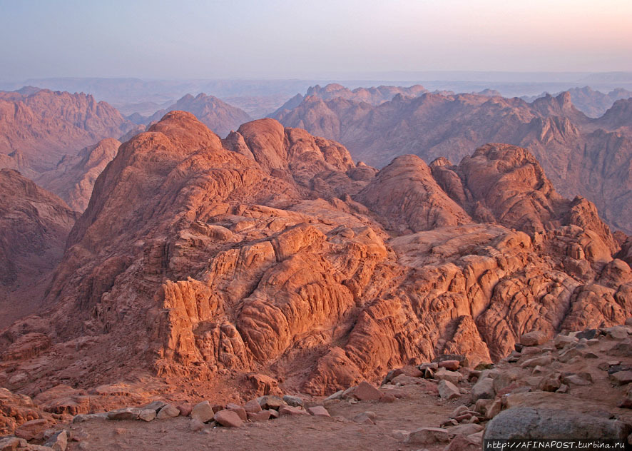 Ретро-альбом. Синайское покаяние гора Синай (2285м), Египет
