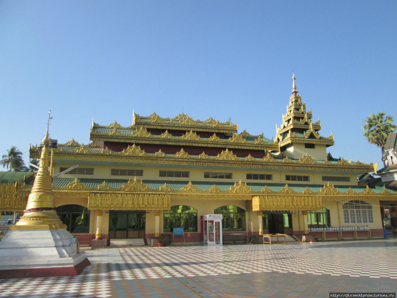 Shwe Saw Yan — главная пагода Татоуна Татон, Мьянма