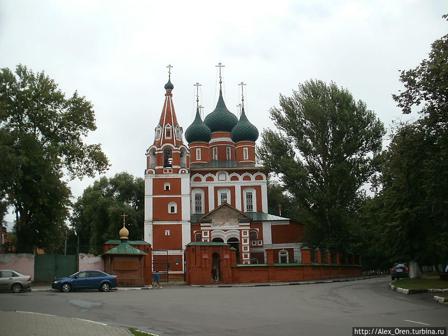 Церковь Михаила Архангела. 1657-82. Здесь в 1681 году скончался патриарх Никон. Ярославль, Россия