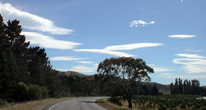 Длинные белые облака — тоже символ Новой Зеландии