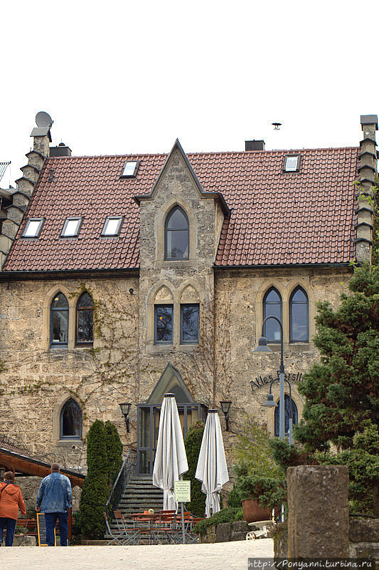 В память о домике лесничего — ресторан рядом с замком Ройтлинген, Германия