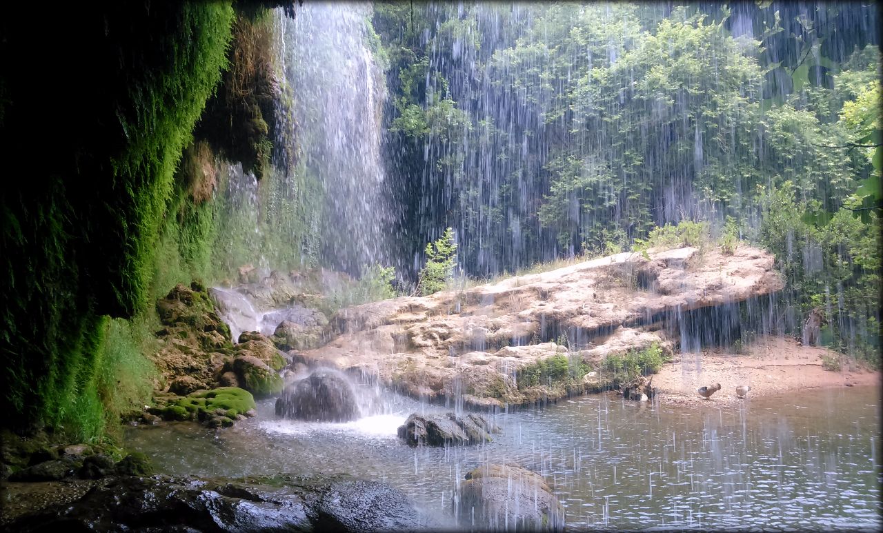 Водопад Куршунлу Аксу, Турция