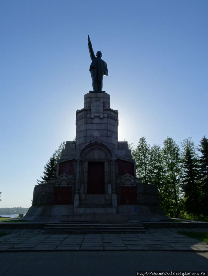 Памятник В.И. Ленину Кострома, Россия
