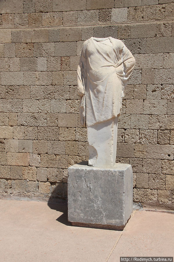 Археологический музей Родоса в крепости Родос, остров Родос, Греция