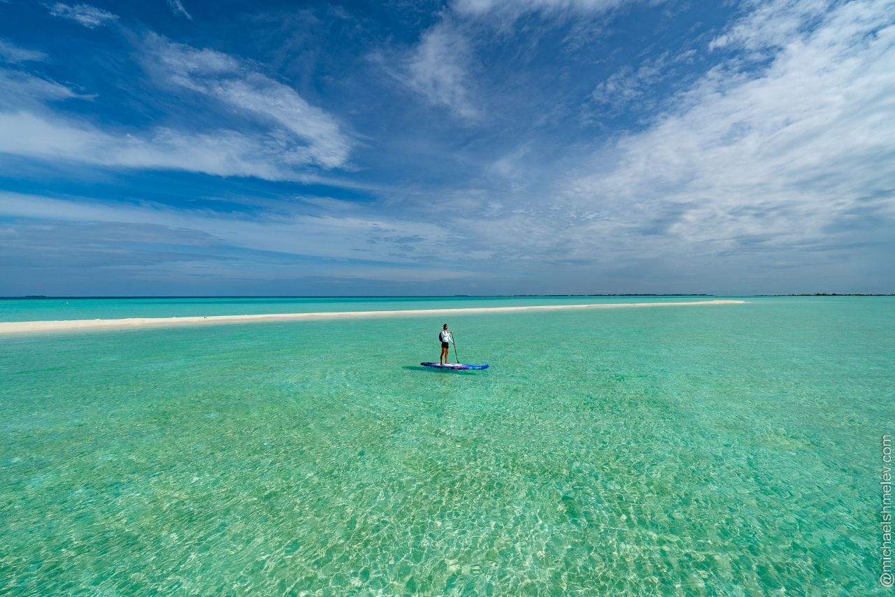 Необитаемый остров в Индийском океане Мальдивские острова