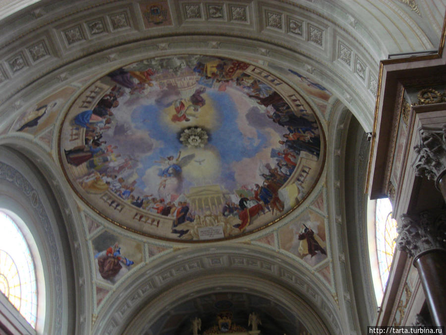 Росписи сводов собора Эгер, Венгрия