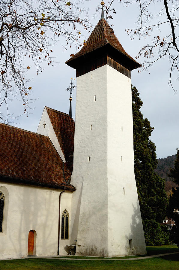 Церковь у озера Тунерзее Тун, Швейцария