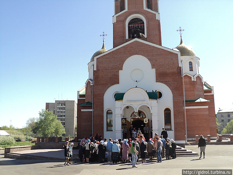 Идет процесс Крещения.