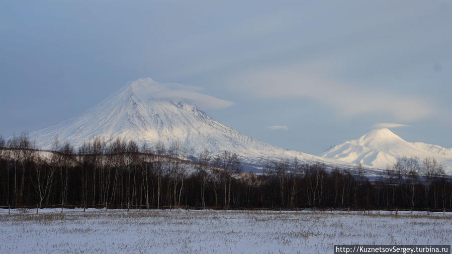 Корякский вулкан от Кайнырана Петропавловск-Камчатский, Россия