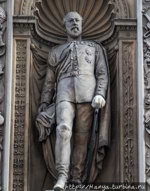 Темпл-Бар-Мемориал в Лондоне. Принц Уэльский (позднее король Эдуард YII). Фото из интернета Лондон, Великобритания