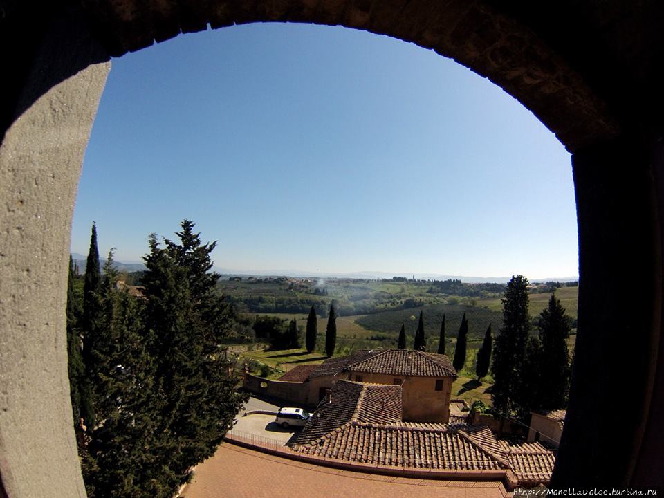 Замок Castello di Poppiano и вино марки Guicciardini