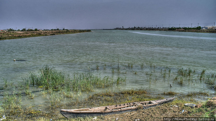 Стрелка рек, Шатт-эль-Араб Провинция Басра, Ирак