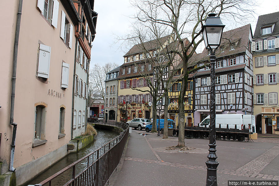 канал Логельбах, Кольмар, Франция канал Логельбах, Кольмар, Франция